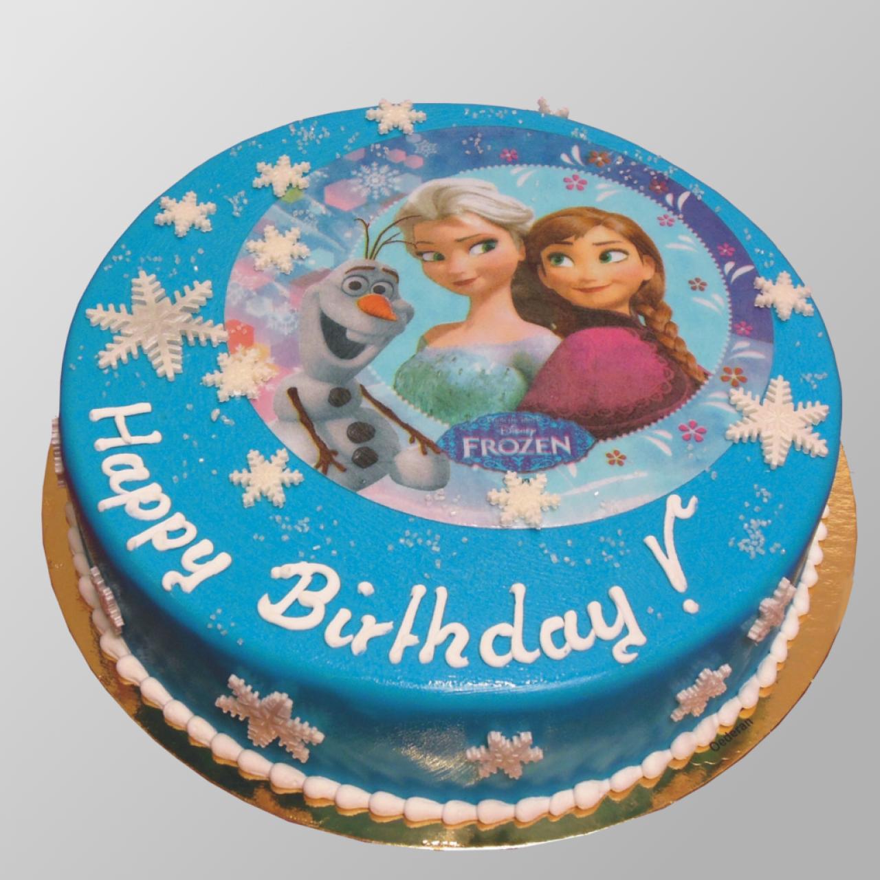 G.50 Geburtstagstorte "Frozen"