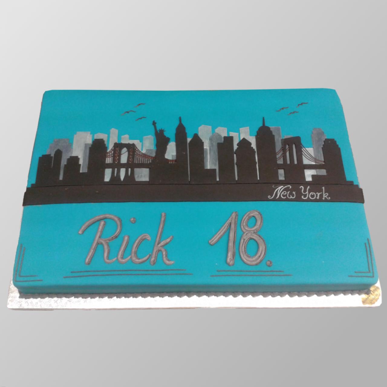 G.57 Geburtstagstorte "Skyline"