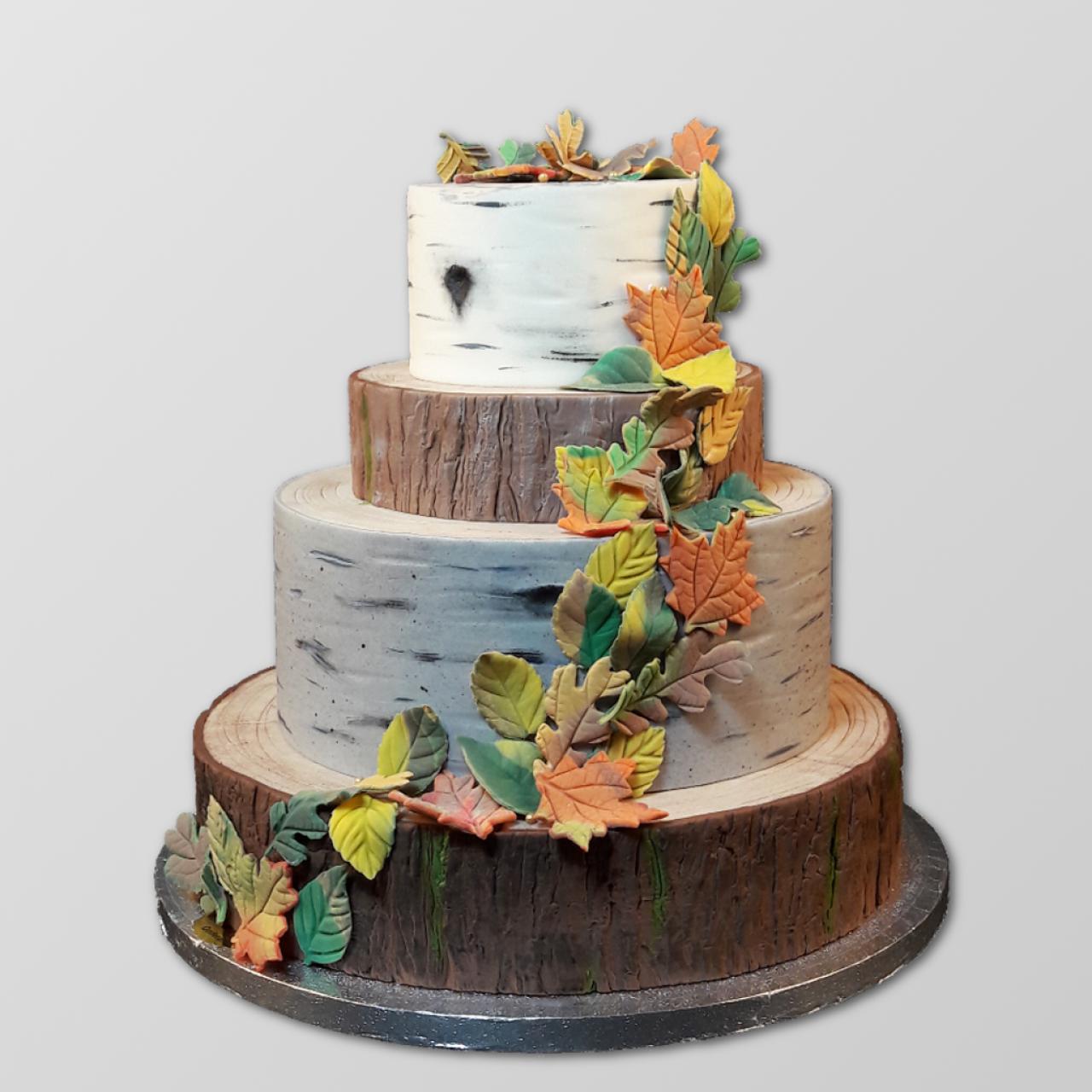 H.A.42 Hochzeits- Aufsatztorte "Herbst"