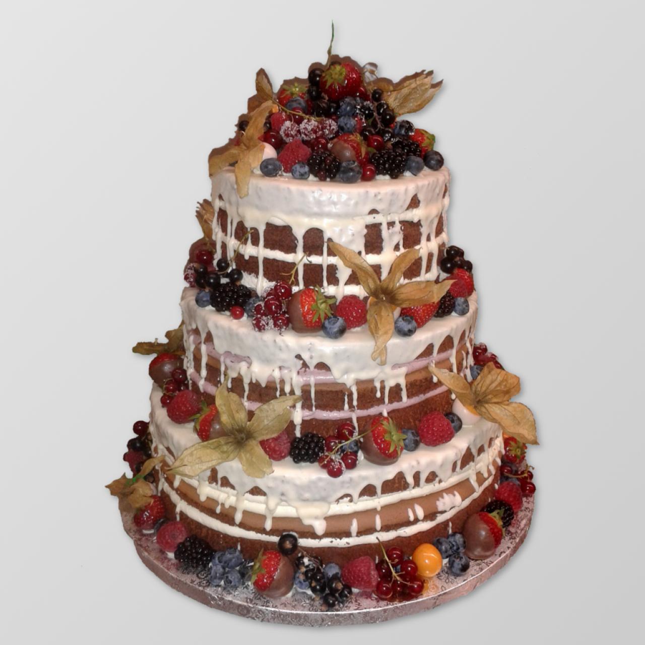 H.A.34 Hochzeitstorte "Naked Cake"