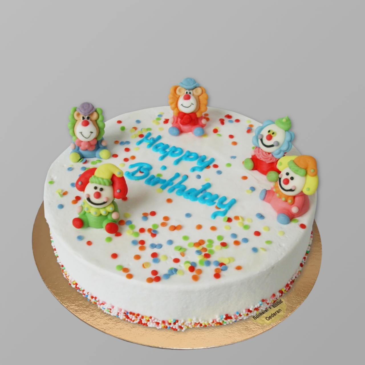 G.14 Geburtstagstorte "Clown"
