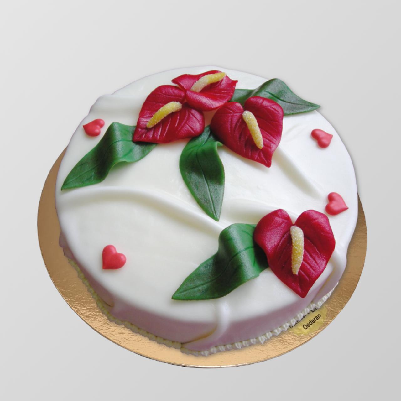 G.27 Torte mit Anthurien