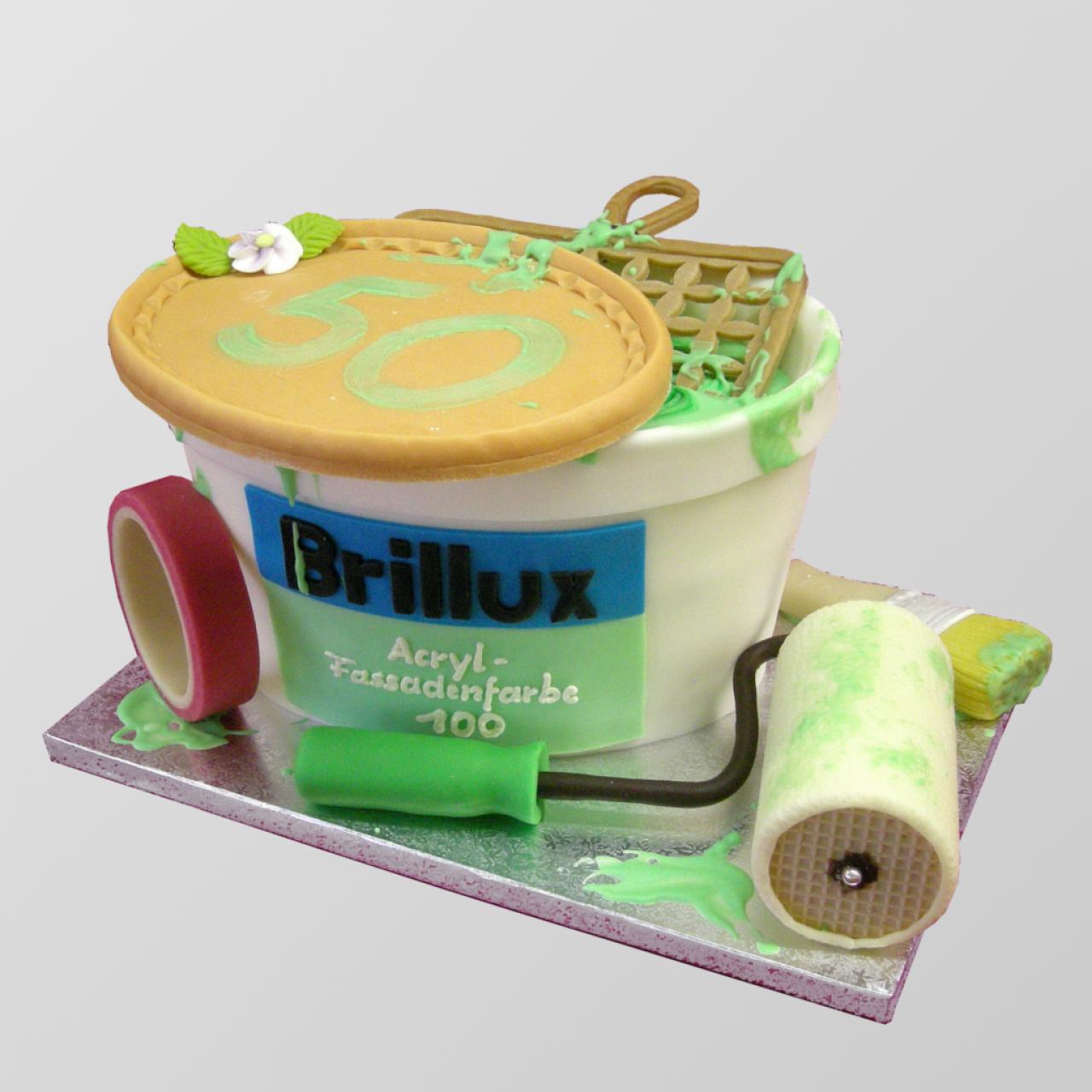 G.41 Geburtstagstorte "Farb- Eimer"
