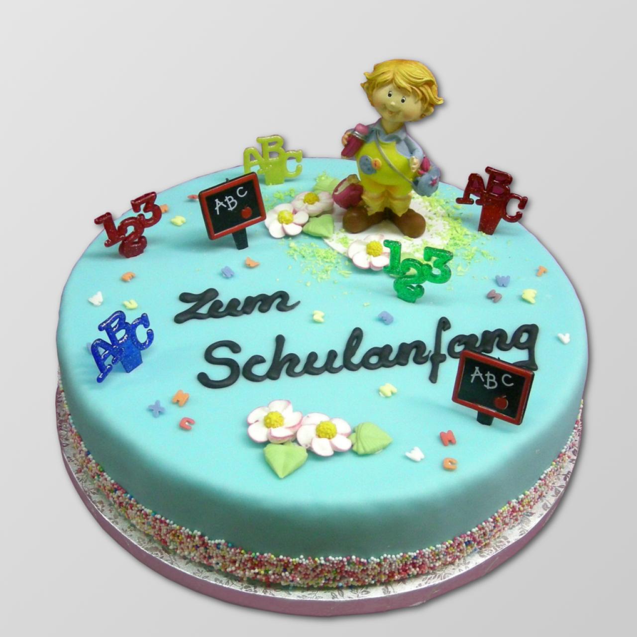 S.A.07.a Schulanfangstorte f&uuml;r Junge