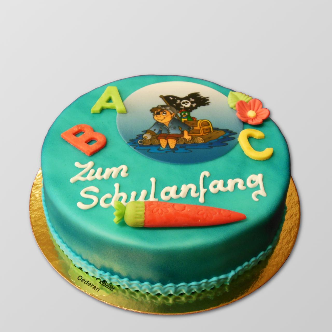 S.A.14 Kleine Schulanfangstorte "Pirat"