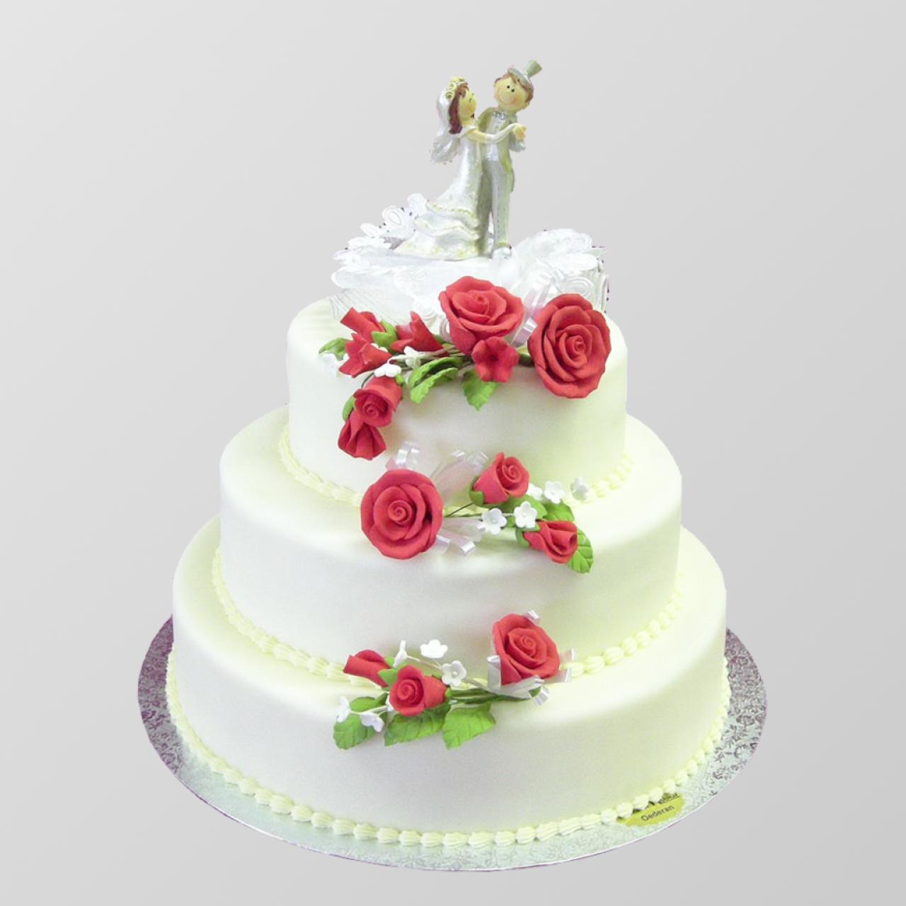 H.A.06 Hochzeits- Aufsatztorte